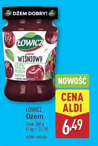 ALDI Dżem wiśniowy Łowicz oferta