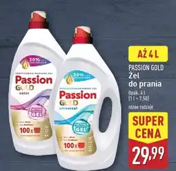 ALDI Żel do prania color Passion Gold oferta