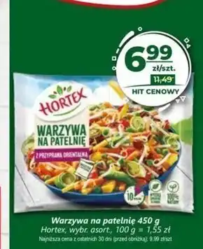 Społem Hortex Warzywa na patelnię z przyprawą orientalną 450 g oferta