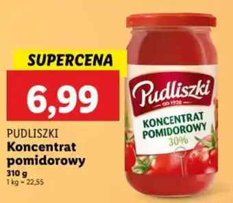 Lidl PUDLISZKI Koncentrat pomidorowy oferta