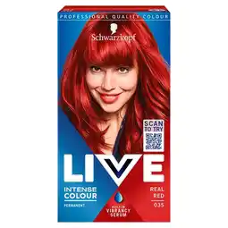 Drogerie Laboo Schwarzkopf Live Farba do włosów Real Red 035 oferta