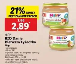 Lidl HiPP BIO Danie Pierwsza Łyżeczka oferta