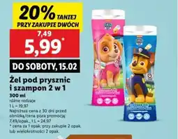 Lidl Żel pod prysznic i szampon 2 w1 oferta