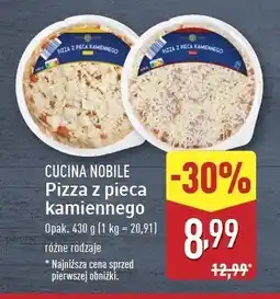 ALDI Pizza z kamiennego pieca 5 serów Cucina nobile oferta