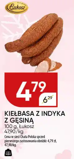 Chata Polska KIEŁBASA Z INDYKA Z GĘSINĄ oferta