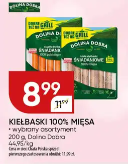 Chata Polska KIEŁBASKI 100% MIĘSA oferta