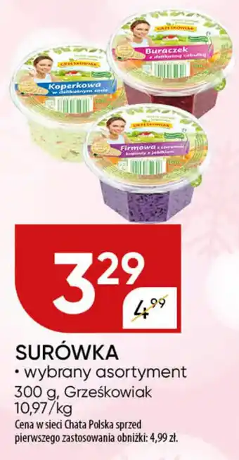 Chata Polska SURÓWKA oferta