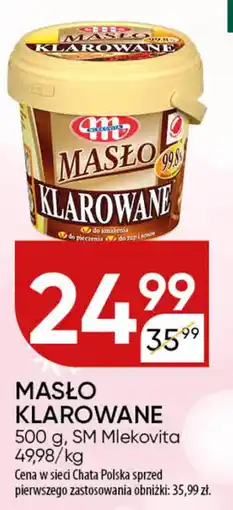 Chata Polska MASŁO KLAROWANE oferta