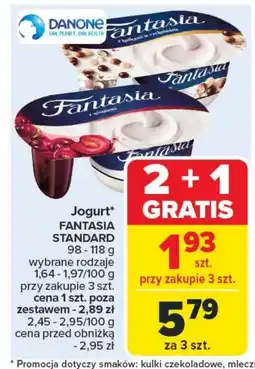 Carrefour Jogurt Fantasia oferta