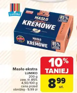 Carrefour Masło Lumiko oferta