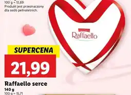 Lidl Bombonierka serce Raffaello oferta