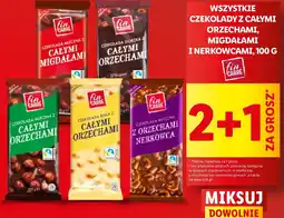 Lidl Czekolada mleczna z orzechami nerkowca Fin Carre oferta