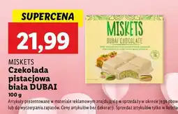 Lidl Czekolada pistacjowa dubai Miskets oferta