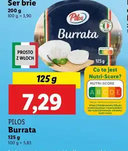 Lidl Ser burrata Pilos oferta