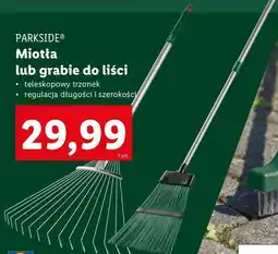 Lidl Grabie do liści Parkside oferta