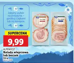 Lidl Boczek wieprzowy Alpen Fest oferta