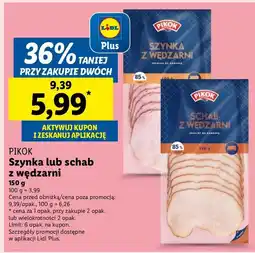 Lidl Schab z wędzarni Pikok oferta