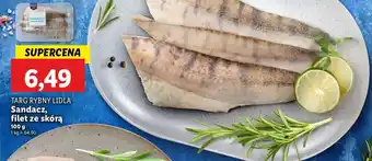 Lidl Sandacz filet Targ Rybny Lidla oferta