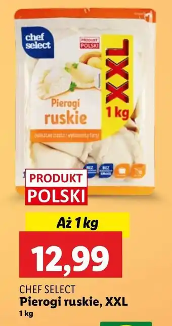 Lidl Pierogi ruskie Chef Select oferta