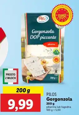 Lidl Ser gorgonzola pikantna Pilos oferta