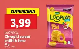 Lidl Chrupki sweet chilli&lime Loopea's oferta