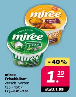 Netto miree Frischkäse oferta