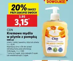 Lidl Mydło w płynie oliwka Cien oferta