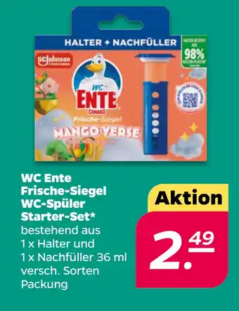 Netto WC Ente Frische-Siegel WC-Spüler Starter-Set oferta