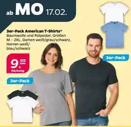 Netto 3er-Pack American T-Shirts oferta