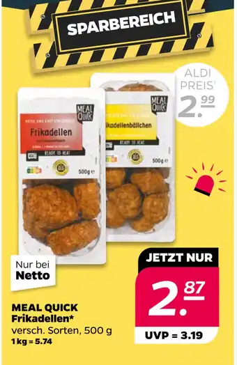 Netto MEAL QUICK Frikadellen oferta