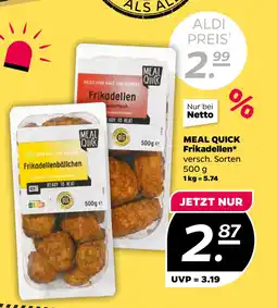 Netto MEAL QUICK Frikadellen oferta