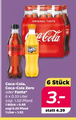 Netto Coca-Cola, Coca-Cola Zero oder Fanta oferta