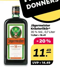 Netto Jägermeister Kräuterlikör oferta