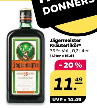 Netto Jägermeister Kräuterlikör oferta