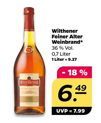 Netto Wilthener Feiner Alter Weinbrand oferta