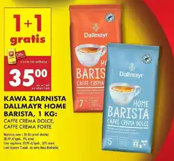 Biedronka Kawa Dallmayr home barista caffe crema forte oferta