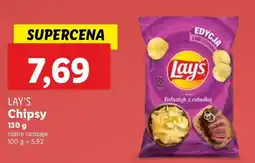 Lidl Chipsy befsztyk z cebulką Lay's Frito lay lay's oferta