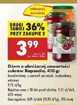 Biedronka Dżem wiśniowy Rapsodia oferta