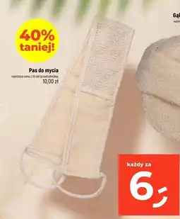 Pas do mycia pleców