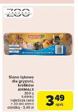 Carrefour Sianko łąkowe dla gryzoni Animals oferta