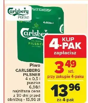 Carrefour Piwo Carlsberg oferta