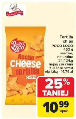 Carrefour Tortilla nacho cheese Poco Loco oferta