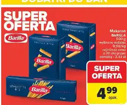 Carrefour Makaron penne rigate Barilla oferta