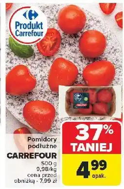 Carrefour Pomidory czerwone podłużne Carrefour Targ Świeżości oferta