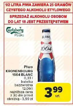 Carrefour Piwo 1664 Blanc oferta