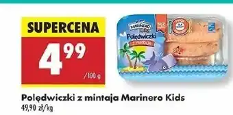 Biedronka Polędwiczki z mintaja Marinero Kids oferta