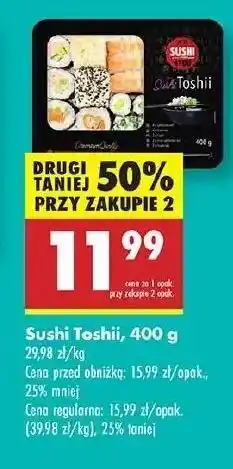 Biedronka Sushi toshii 4You oferta