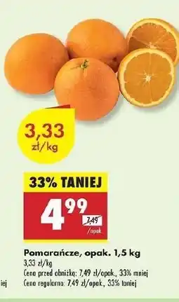 Biedronka Pomarańcze oferta