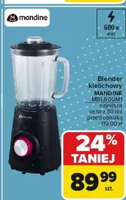 Carrefour Blender kielichowy mbl600m1-21 Mandine oferta