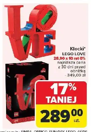 Carrefour Klocki 31214 Lego Art oferta